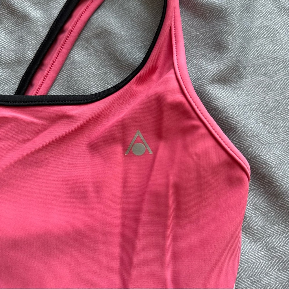 Aqua Sphere AquaFit Women's Gina Pink One-piece Tank Swimsuit - Picture 4 of 6